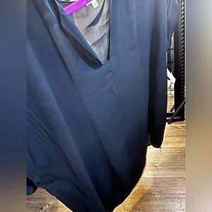 Vince Black Top with Purple Trim